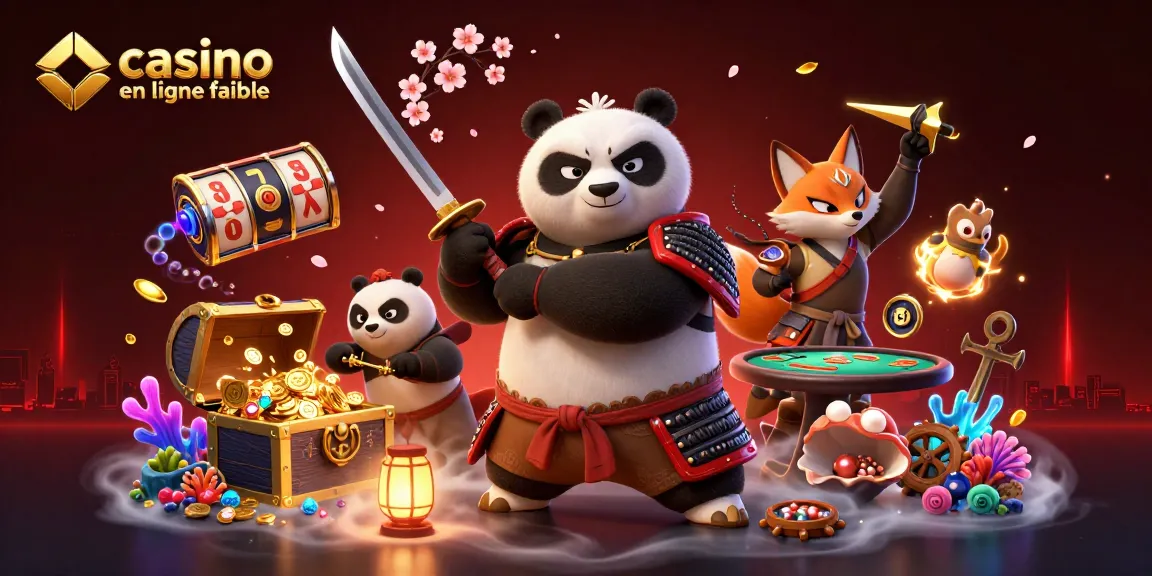 Jouez à des jeux captivants sur un casino en ligne fiable avec des personnages animés et des éléments de jeux.