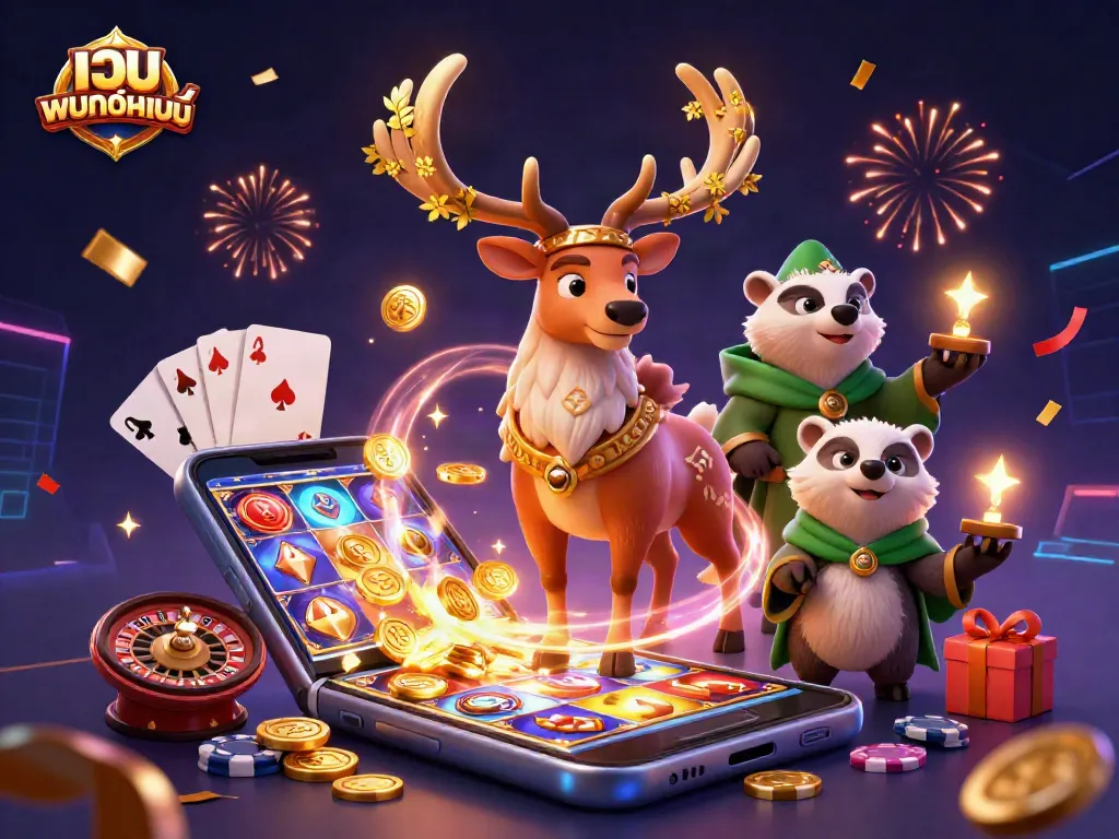 เติมเต็มความสนุกกับเว็บ พนันออนไลน์ โดยเกมสล็อตและตัวละครแฟนตาซี