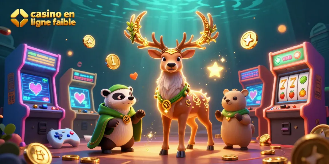 Ce visuel captivant illustre le thème casino en ligne fiable, allant des machines à sous aux lumières d'esprit.