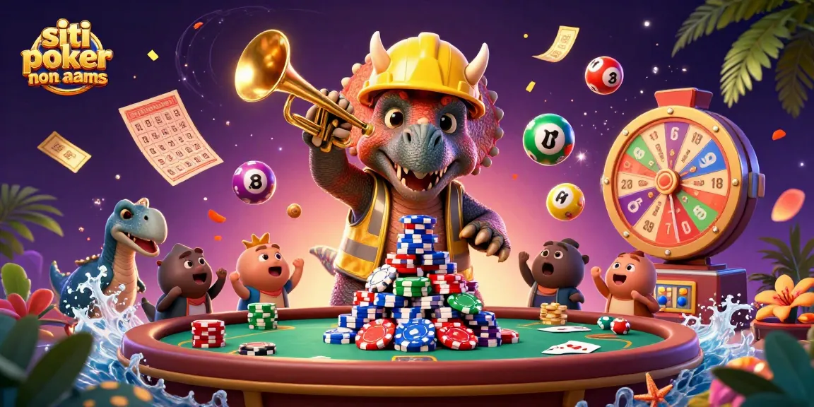 Scopri i siti poker non aams con divertenti personaggi durante una vivace sfida pokeristica.