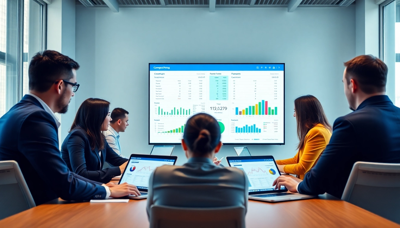 Analyze competitor pricing strategies in a professional business meeting setting.
