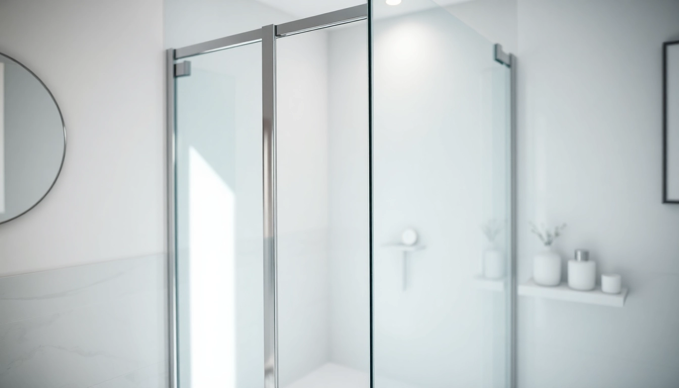 Installer une paroi de douche sirhona moderne dans une salle de bain contemporaine éclatante.