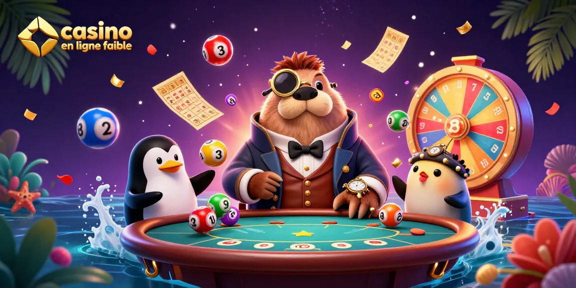 Jouez sur un casino en ligne fiable avec des personnages amusants et des jeux animés.