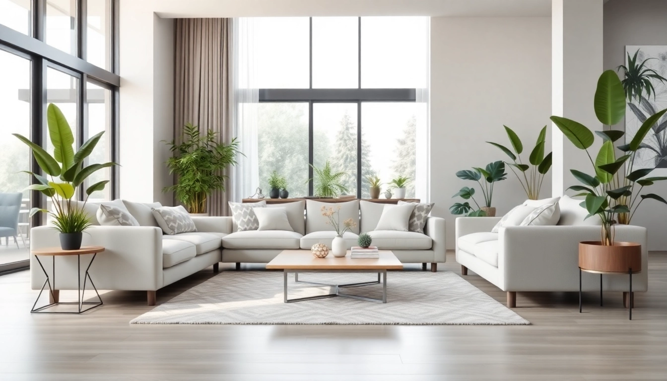 Embrace seamless living with a modern living room designed for comfort and style.