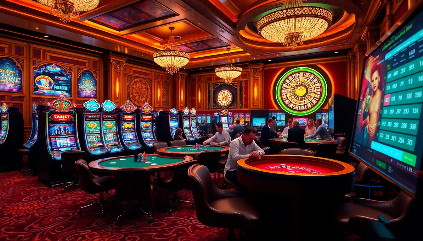 Vivez l'excitation du meilleure casino en ligne avec des tables de jeux vibrantes et des joueurs en action.