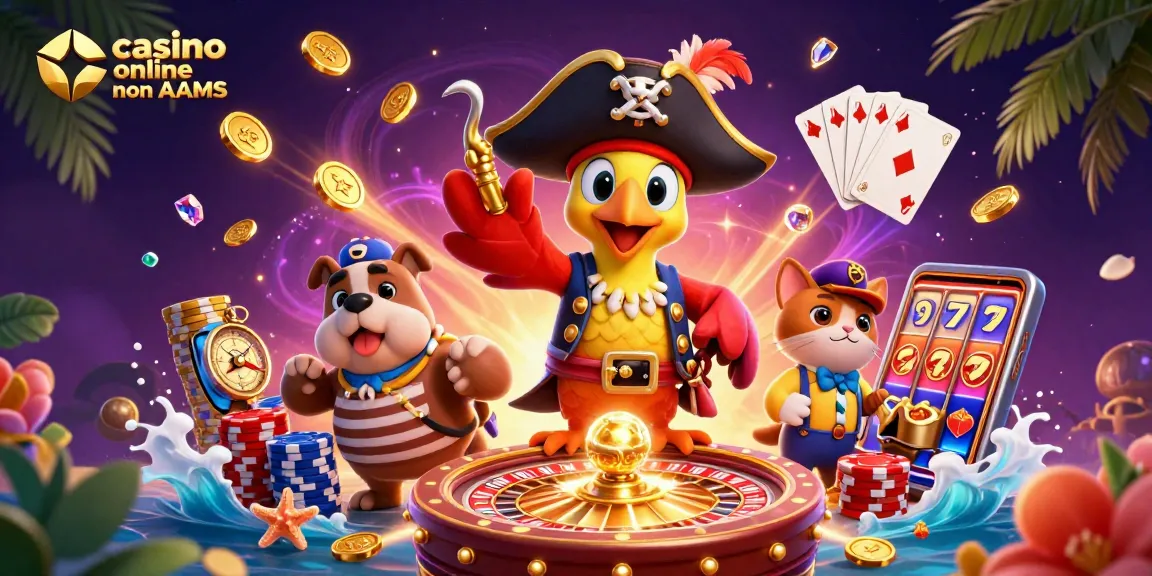 Gioca nei migliori casino online non AAMS e fai fortuna con slot, roulette e giochi dal vivo.