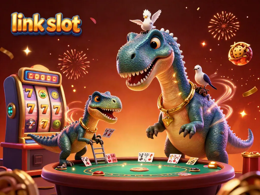 Menangkan jackpot dalam permainan slot gacor dengan "link slot" di gambar yang penuh keberuntungan ini.