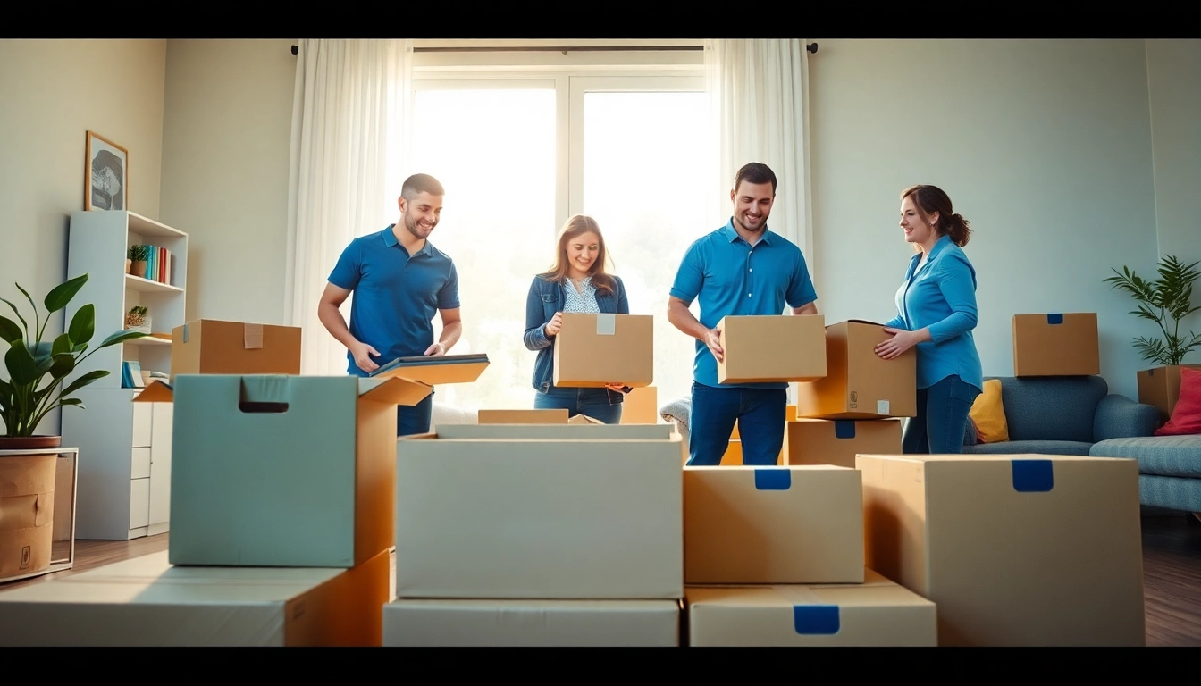 Efficient movers in Edmonton assisting with packing and transition for families.