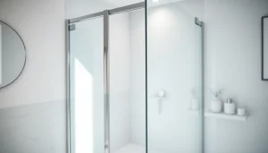 Installer une paroi de douche sirhona moderne dans une salle de bain contemporaine éclatante.