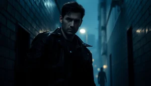 Engaging character evokes excitement and mystery like Reacher in an urban setting.