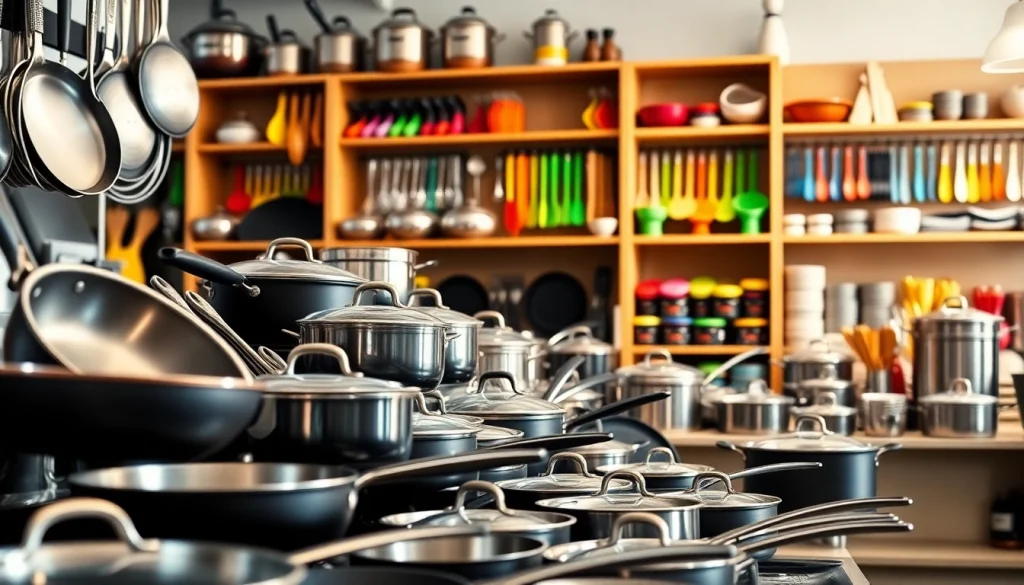 Discover the stylish cookware shop Auckland showcasing premium kitchen essentials.