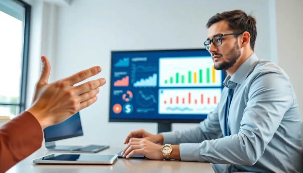 카드현금화에 대한 정보 공유하는 전문가의 모습