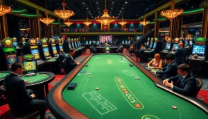 Enjoy a thrilling moment of online gambling at https://xx88.nl/ with vibrant tables and excited players.
