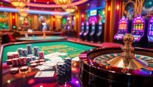 Engage with thrilling games at u888 com featuring vibrant casino tables and lively roulette wheels.