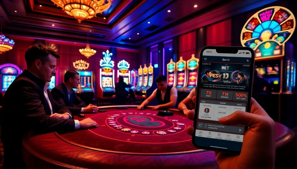 Người chơi hào hứng lên kế hoạch chiến thuật tại bàn poker sang trọng khi sử dụng ứng dụng Bet VIP để nhận lời khuyên.