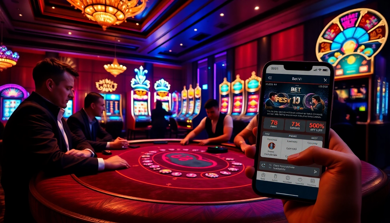 Người chơi hào hứng lên kế hoạch chiến thuật tại bàn poker sang trọng khi sử dụng ứng dụng Bet VIP để nhận lời khuyên.