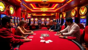 Experience the thrill of rik vip gambling at a luxurious casino poker table.