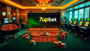 Experience thrilling gameplay with 7upbet at an elegant online casino.