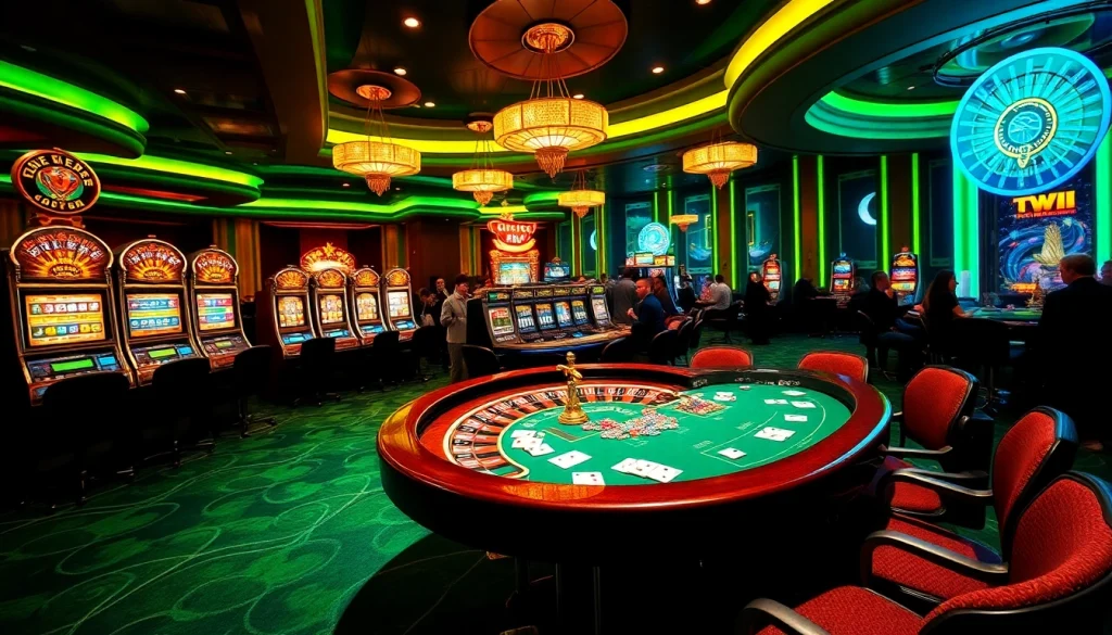 Excited players at the b52club table, showcasing vibrant casino action and strategy.