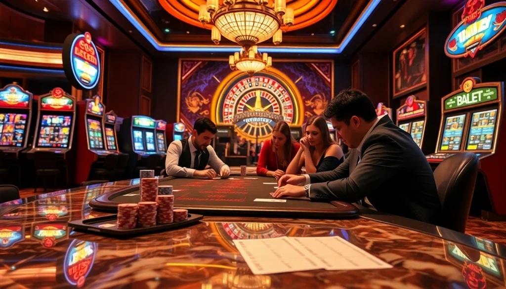 Join the excitement at link good88, featuring thrilling poker action and vibrant casino visuals.