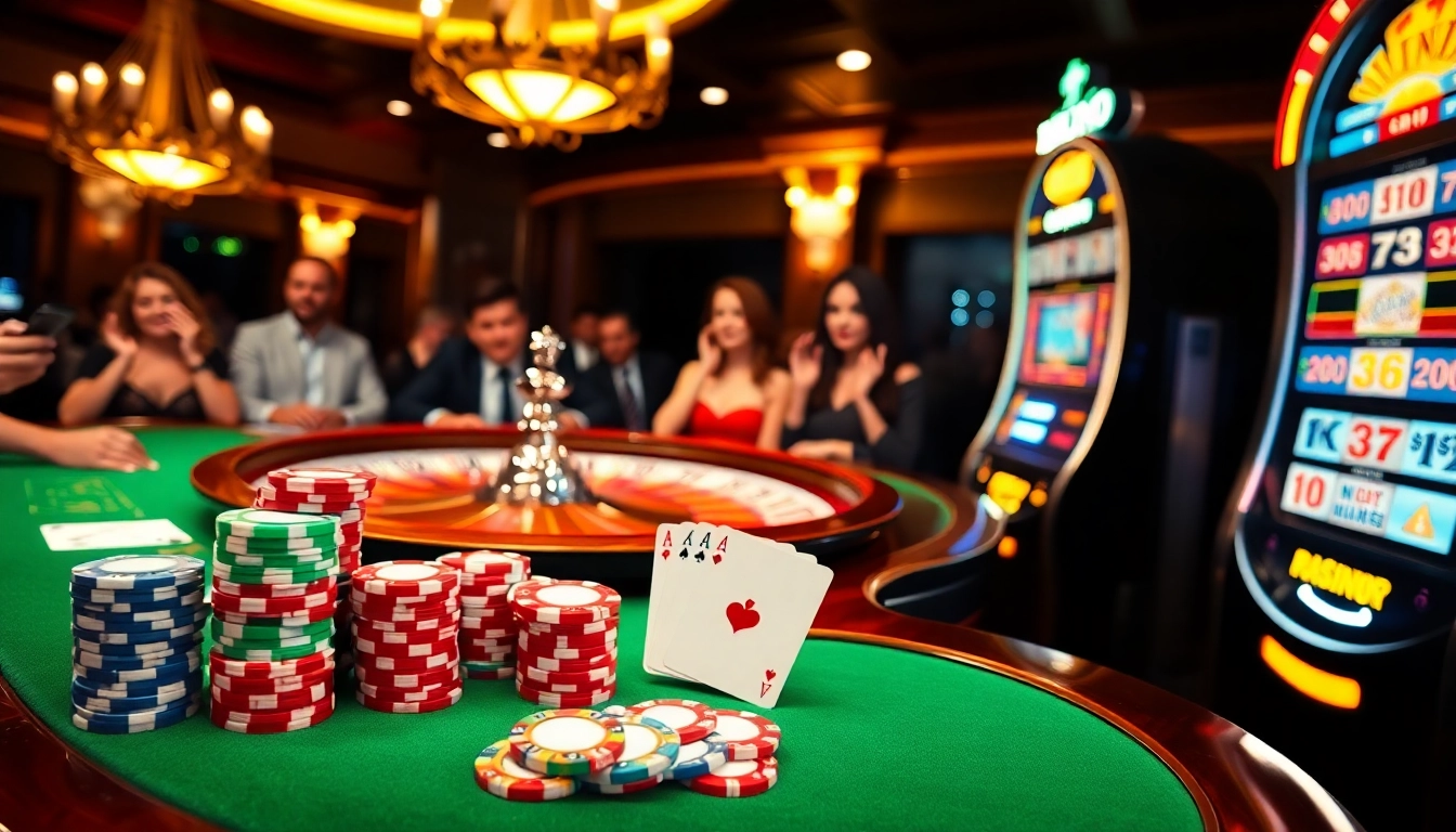 Vivez l'excitation à la meilleure casino en ligne avec des tables de casino vibrantes et des joueurs dynamiques.