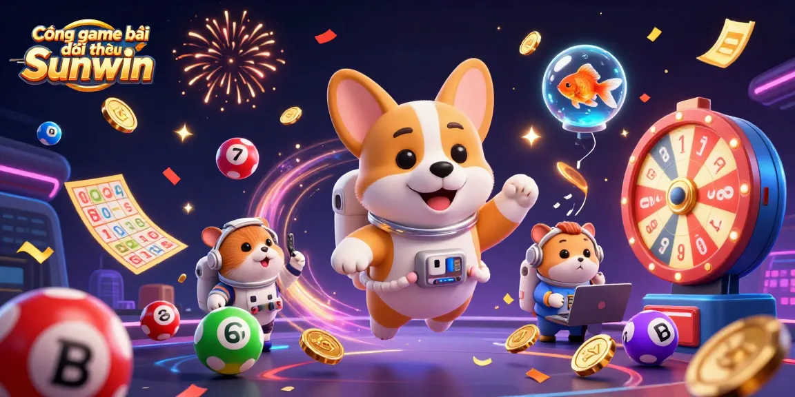 Cổng game bài đổi thưởng Sunwin offers an engaging 3D space casino illustration with dynamic themes for gamers.