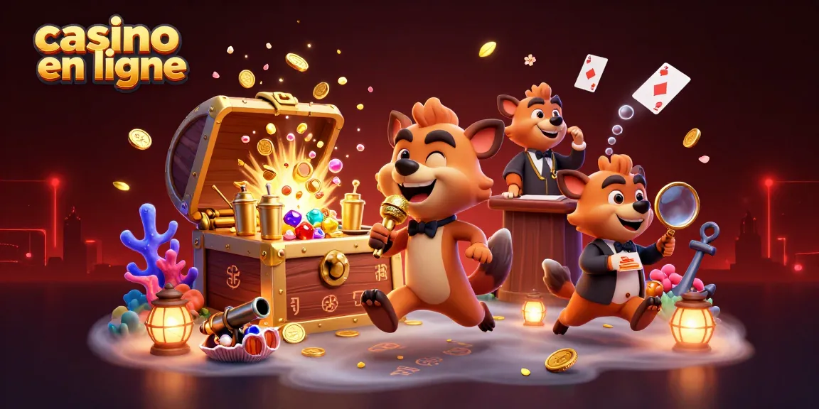 Découvrez des jeux captivants dans un casino en ligne, avec des hyènes comiques et une atmosphère immersive.