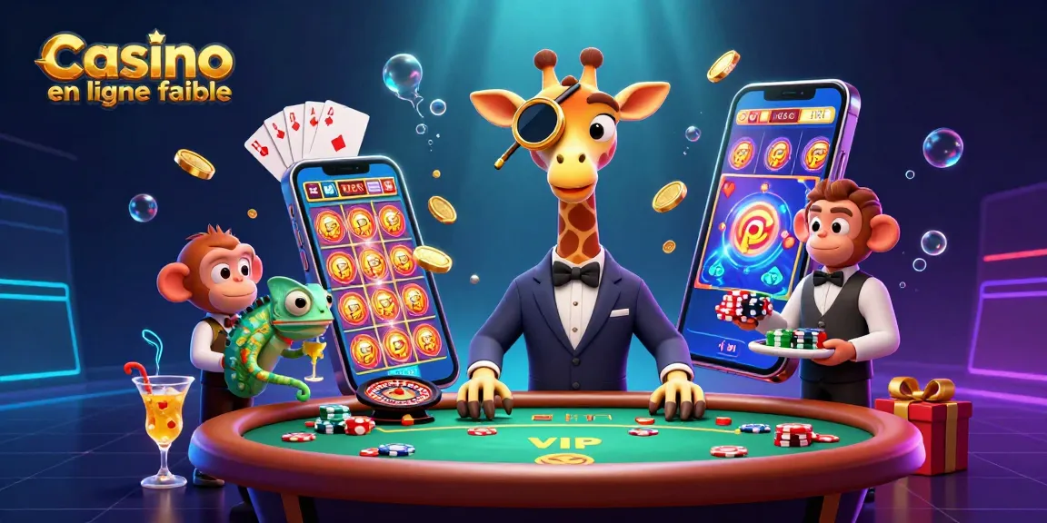 Découvrez le casino en ligne fiable avec ce visuel vibrant et engageant de personnages animés.