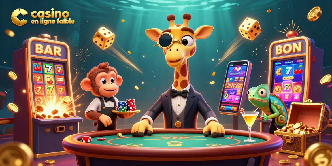 Jouez dans le meilleur casino en ligne fiable avec une girafe huppée et des jeux éclatants.