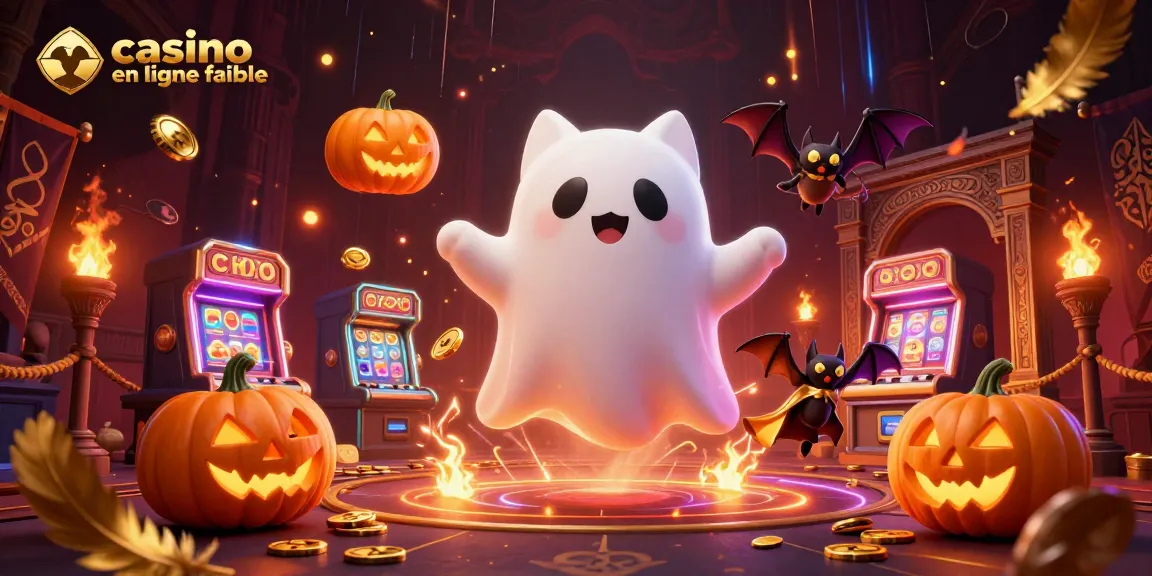Plongez dans un univers captivant avec un chat fantôme et un vampire dans un casino en ligne fiable.