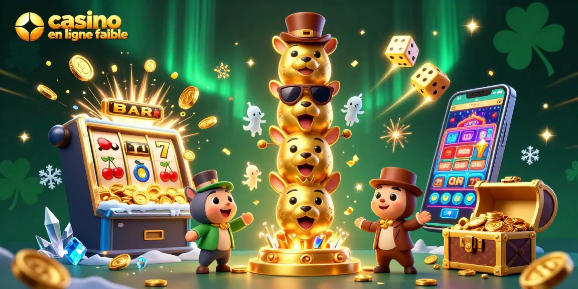 Profitez d'une expérience de casino en ligne fiable avec des symboles de jackpot et un totem amusant.