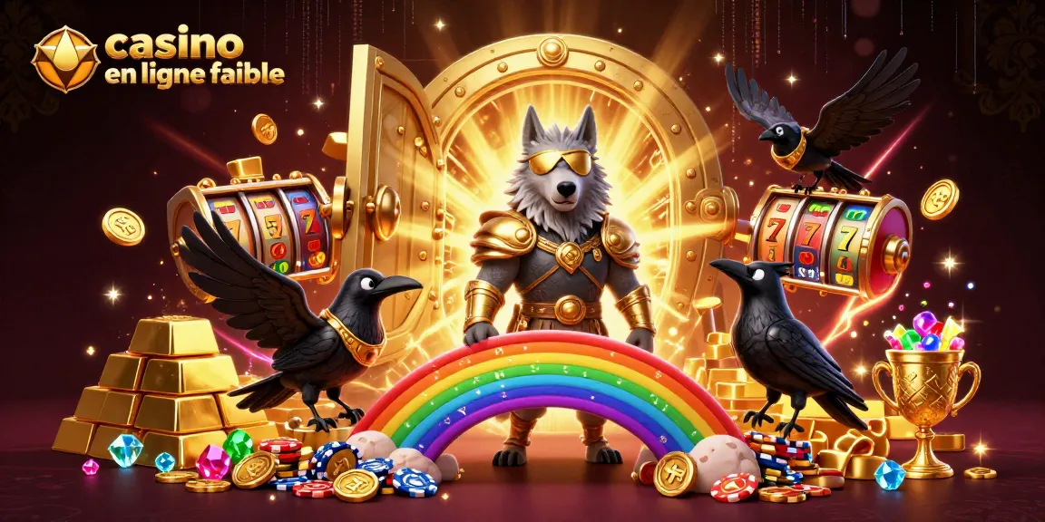 Jouez à un casino en ligne fiable avec une scène remplie de trésors et de symboles de jeu captivants.
