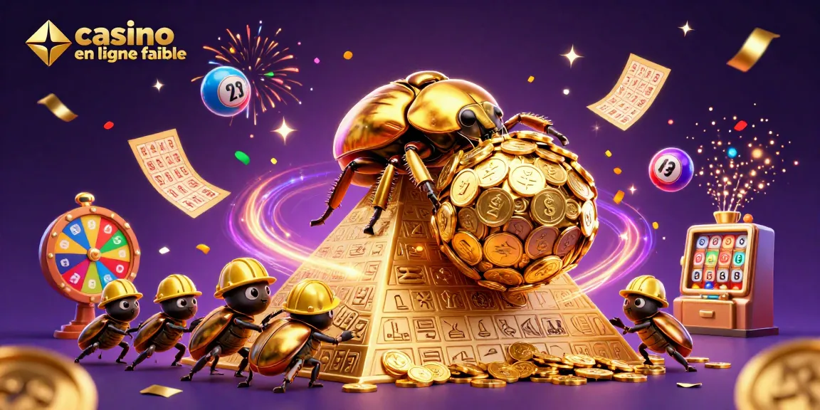 Participez aux jeux sur un casino en ligne fiable avec une illustration dynamique de l'activité de jeu.