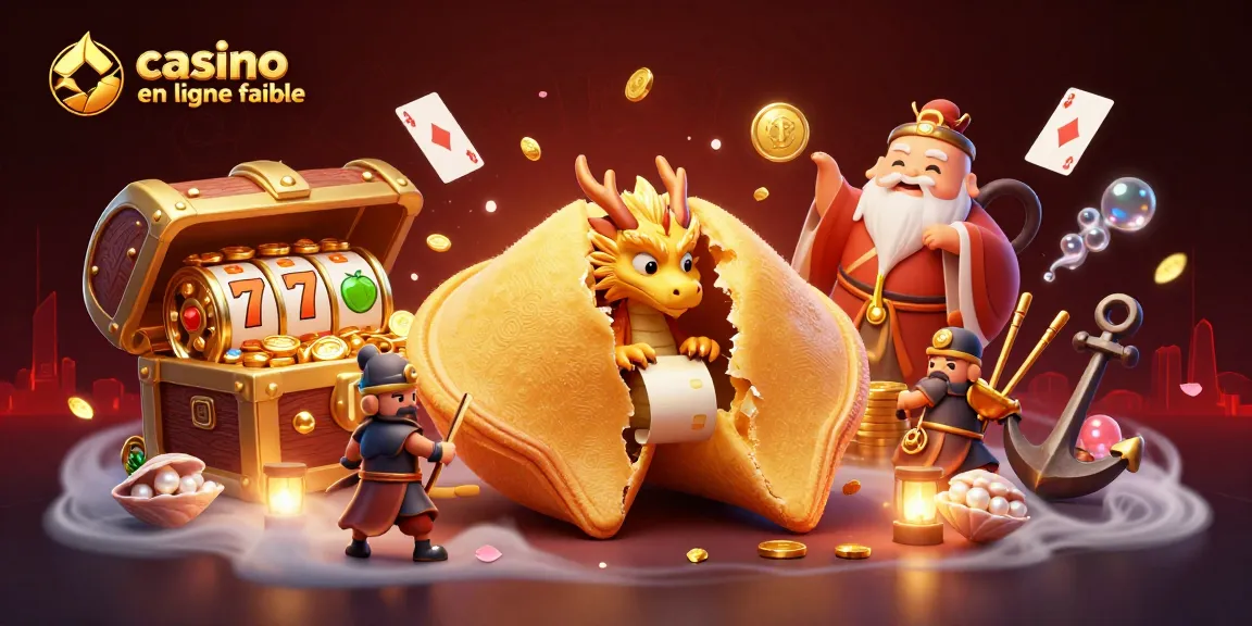 Gagnez avec casino en ligne fiable grâce à cette illustration 3D captivante présentant des éléments de jeu.