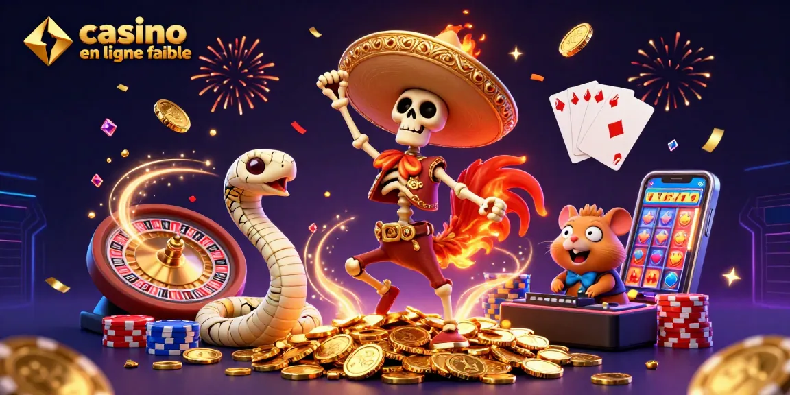 Jouez dans un casino en ligne fiable avec des personnages festifs et des éléments de jeu éclatants.