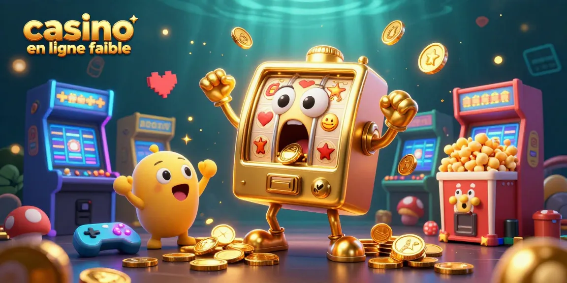 Le jackpot d'un casino en ligne fiable s'illumine alors que les machines à sous célèbrent avec des pièces d'or volantes.