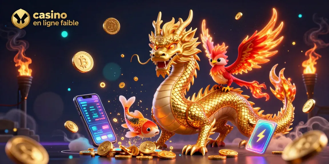 Découvrez un casino en ligne fiable avec un dragon doré puissant et des éléments de jeux dynamiques.