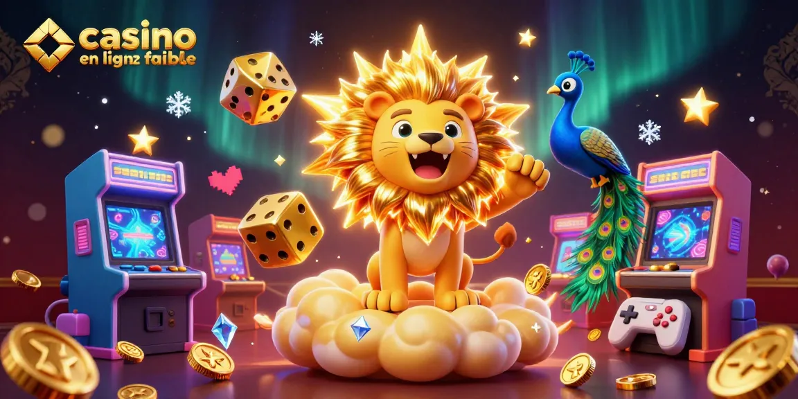 Profitez d'une expérience de jeu dynamique avec un lion du soleil et des dés en or, sur un casino en ligne fiable.